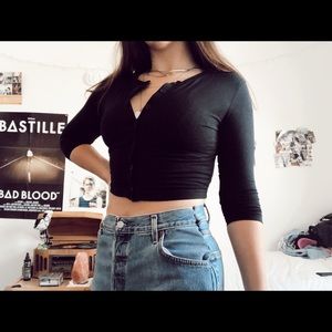 Long sleeve button up